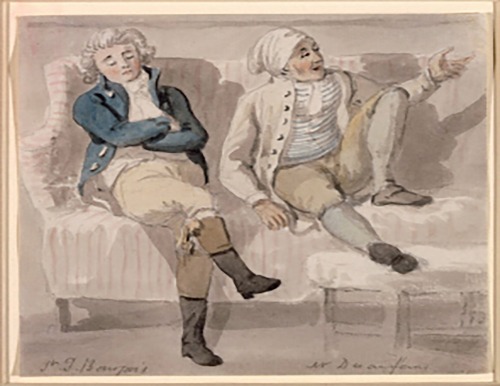 Noel Desenfans and Sir Francis Bourgeoisc.1805