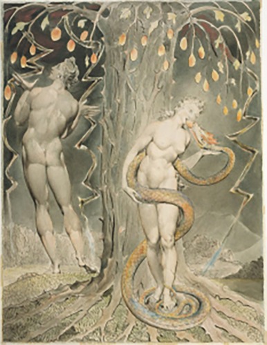 The Temptation and Fall of Eve (Illustration to 1808)