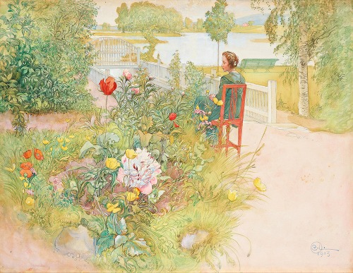 선드번의 여름, 정원의 소녀