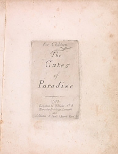 For Children-The Gates of Paradise_Plate 2_1793