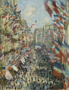 파리 몽토르고이의 6월의축하